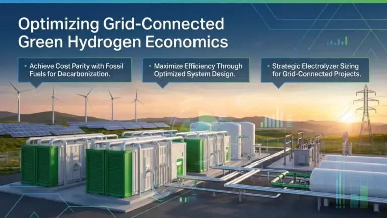 Renewable Hydrogen Electrolyzer Sizing Improving Grid-Connected H2 Project Economics