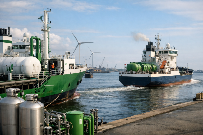 EC Approves Grant for Renewable Hydrogen, Methanol Run Ships