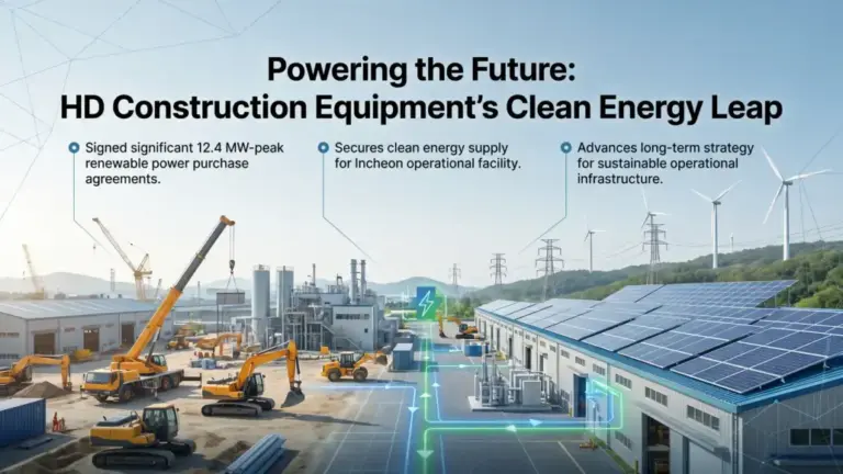 HD Construction Equipment Expands Renewable Power Deals