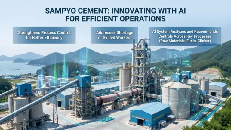 Sampyo Cement Expands AI Control at Samcheok Plant in South Korea