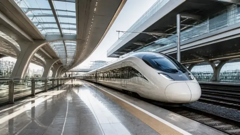 AI and IoT Enhancing Smart High-Speed Rail Stations