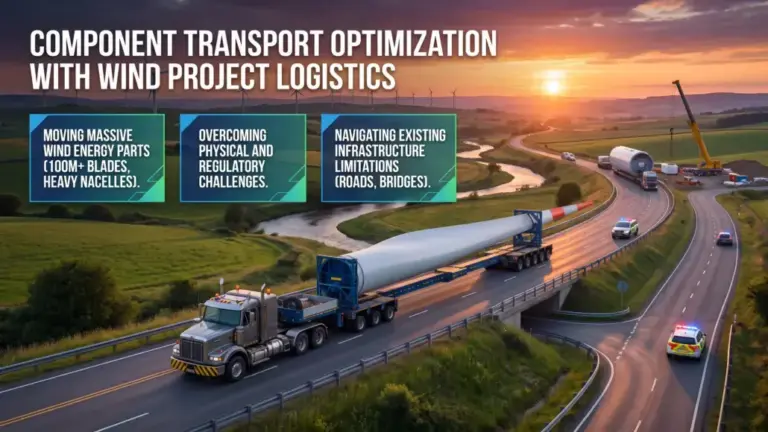 Turbine Component Transport with Wind Project Logistics