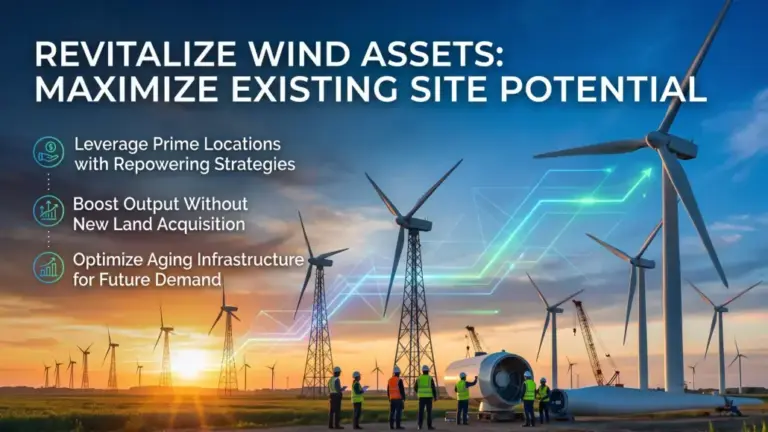 Wind Turbine Repowering Strategies Increasing Existing Site Output