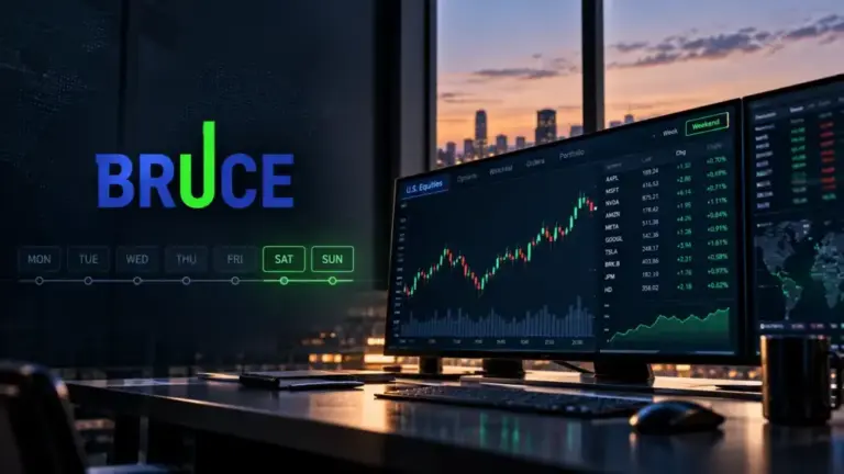 Bruce Markets Plans Weekend Equity Trading Expansion