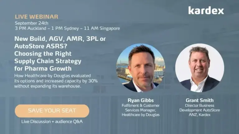 Choosing the Right Supply Chain Strategy for Pharma Growth – Live Webinar