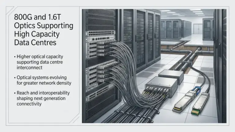 800G and 1.6T Optics Supporting High Capacity Data Centres