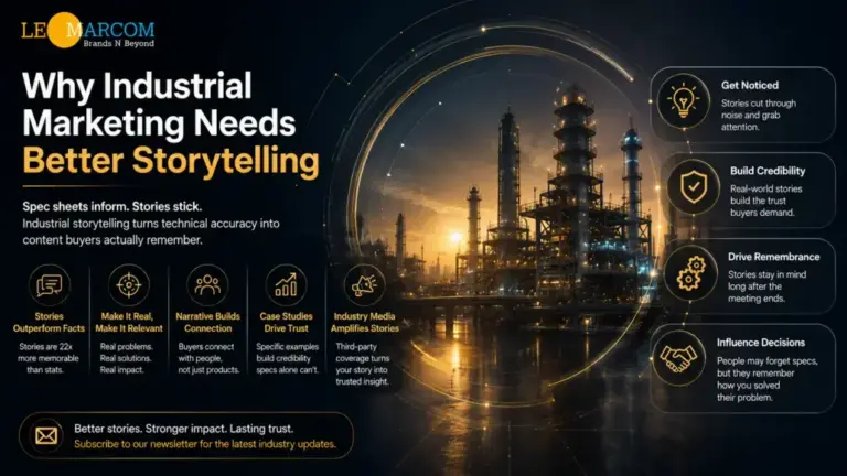 Why Industrial Marketing Needs Better Storytelling