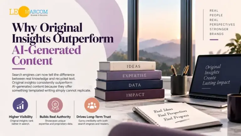 Why Original Insights Outperform AI-Generated Content