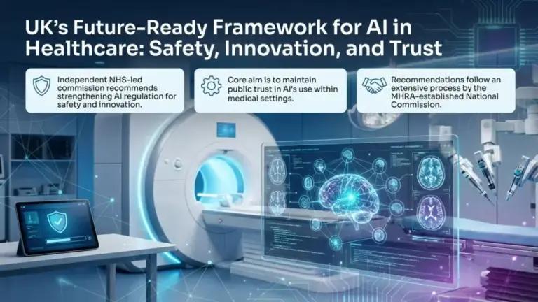 UK Commission Publishes Landmark Recommendations on AI Healthcare Regulation