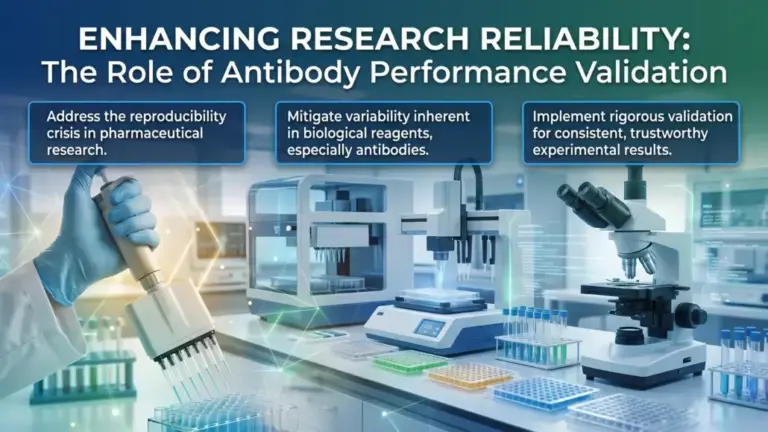 Antibody Performance Validation Improving Reproducibility in Pharmaceutical Research