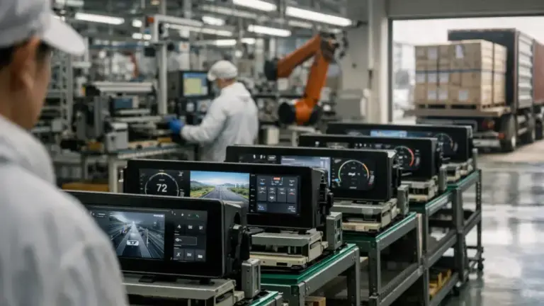Automotive Display Shipments from China Accelerate