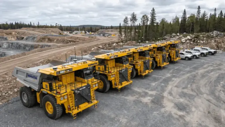 SMS Equipment and Komatsu Selected for Crawford Nickel Fleet