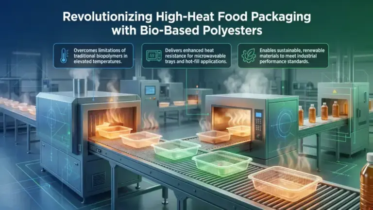 Enhancing Food Packaging Performance with Bio-Based Polyesters Heat Resistance