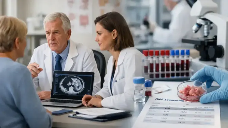 Biomarkers, Second Opinion, and Immunotherapy Planning for Stage 4 Colon Cancer With Booking Health