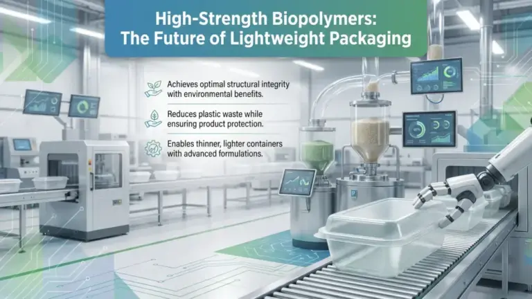 High-Strength Biopolymer Blends Improving Lightweight Packaging Structures