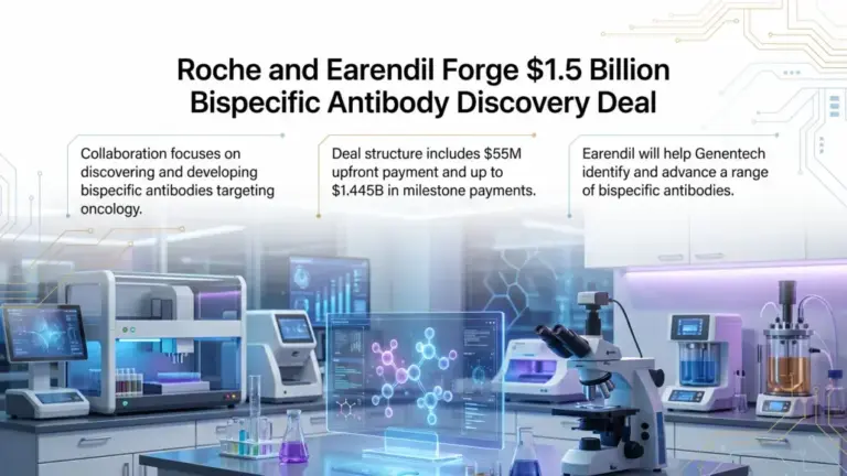 Roche and Earendil Forge $1.5 Billion Bispecific Antibody Discovery Deal