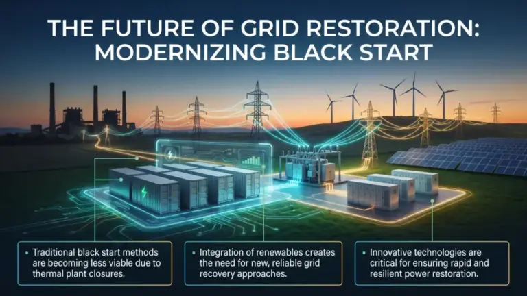 Black Start Technologies Improving Power System Recovery Capability