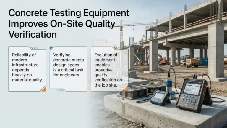 Concrete Testing Equipment Improving On-Site Quality Verification