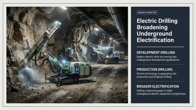 Electric Drilling Broadening Underground Electrification
