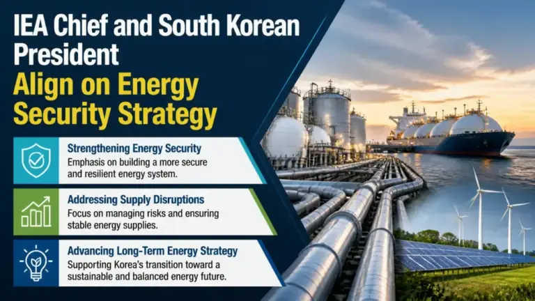 IEA Chief and South Korean President Align on Energy Security Strategy