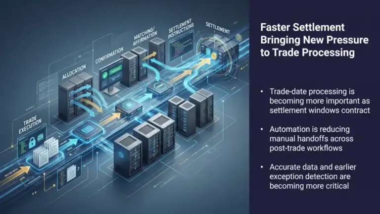 Faster Settlement Bringing New Pressure to Trade Processing