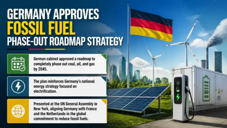 Germany Approves Fossil Fuel Phase-out Roadmap Strategy