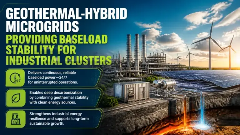 Geothermal-Hybrid Microgrids Providing Baseload Stability