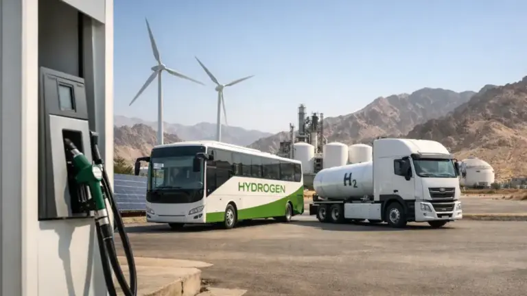 Studying Green Hydrogen in Mobility Applications in Oman
