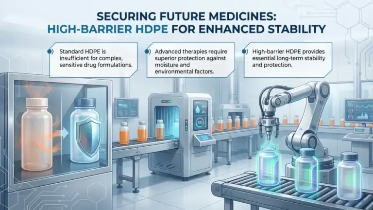 High-Barrier HDPE Bottles Improving Stability of Moisture-Sensitive Medicines
