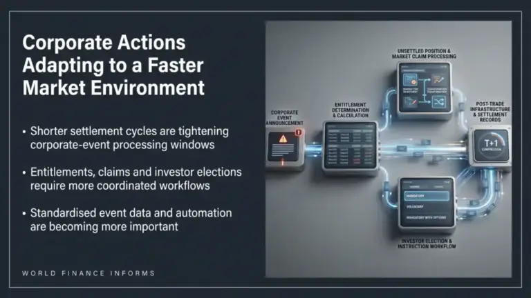 Corporate Actions Adapting to Faster Market Environment