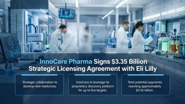 InnoCare Pharma Signs $3.35 Billion Strategic Licensing Agreement with Eli Lilly