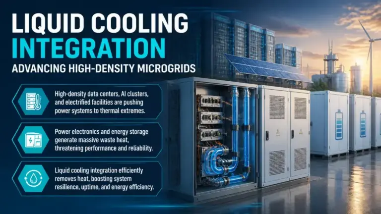 Liquid Cooling Integration Advancing High-Density Microgrids
