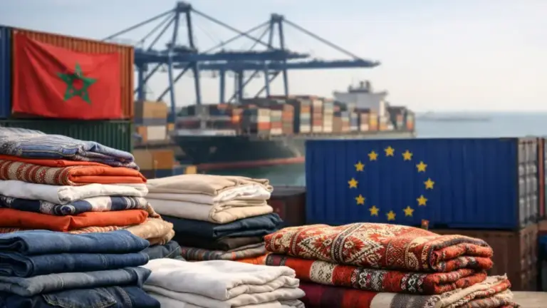 Morocco Textile Exports to EU Exceed €1 Billion in First Five Months of 2026
