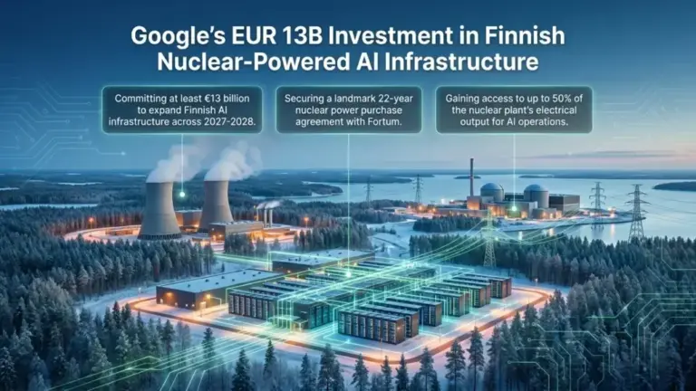 Google Makes EUR USD 13B Nuclear Power Deal to Power AI