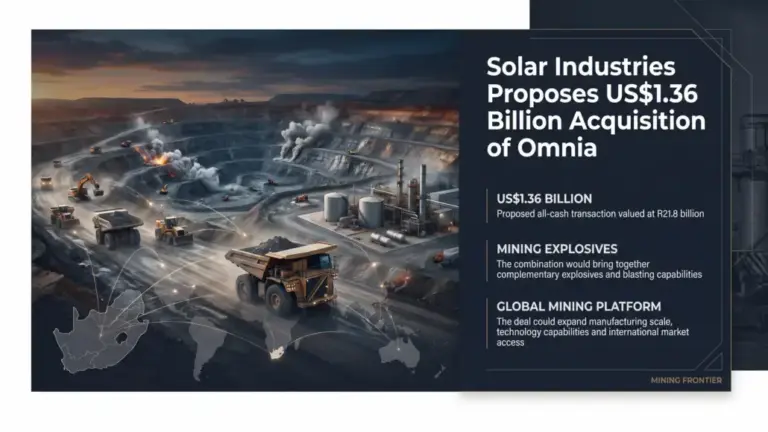 Solar Industries Proposes US$1.36 Billion Acquisition of Omnia