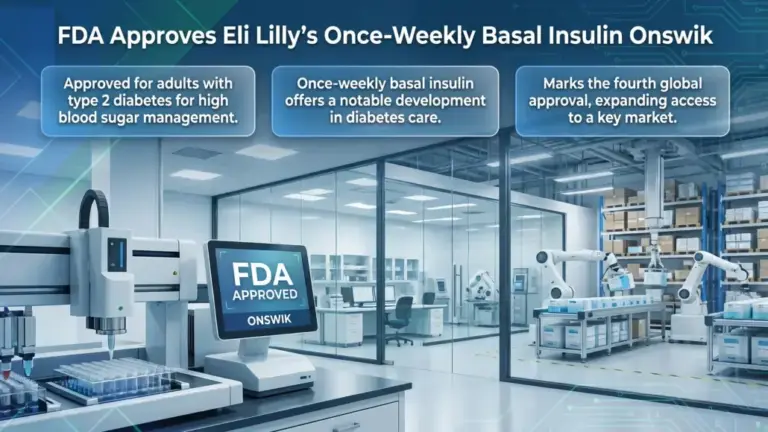 FDA Approves Eli Lilly’s Once-Weekly Basal Insulin Onswik