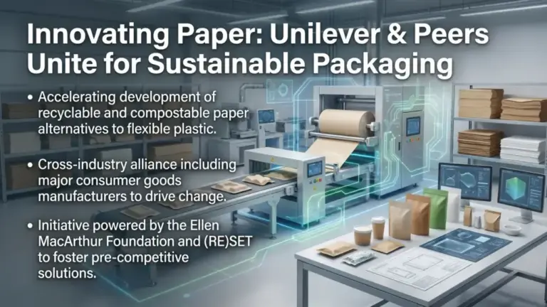 Unilever Joins PaperFlex Consortium to Advance Paper Packaging Solutions