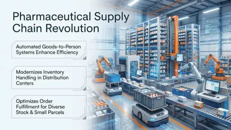 Goods-to-Person Automation Improving Pharmaceutical Order Picking
