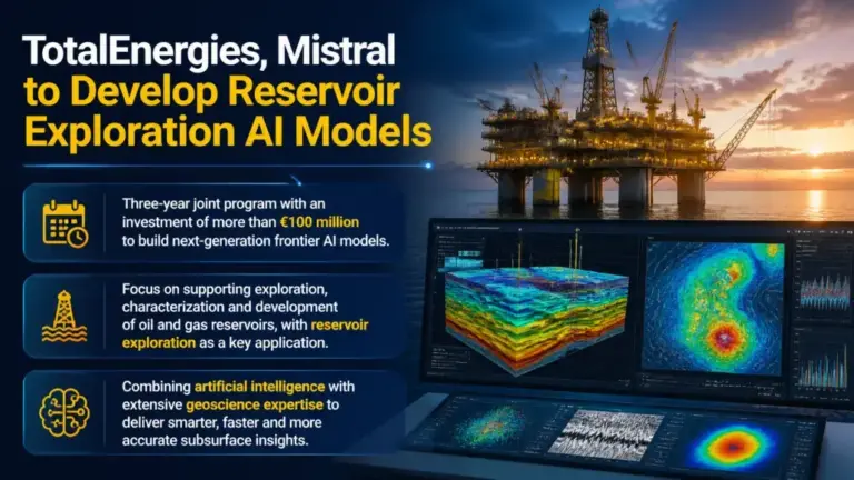 TotalEnergies, Mistral to Develop Reservoir Exploration AI Models