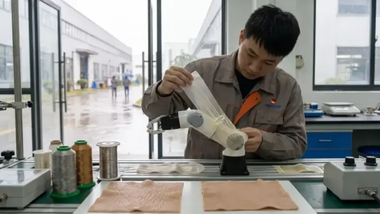 Textiles Drive China’s Emerging Robot Skin Market