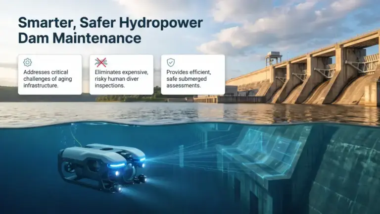 Robotic Inspection Systems Improving Hydropower Dam Maintenance