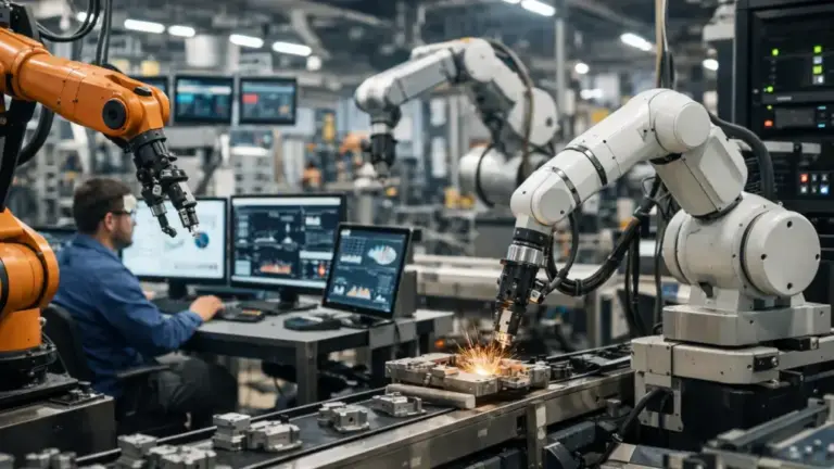 Robotics-Backed Smart Manufacturing for Industry 5.0