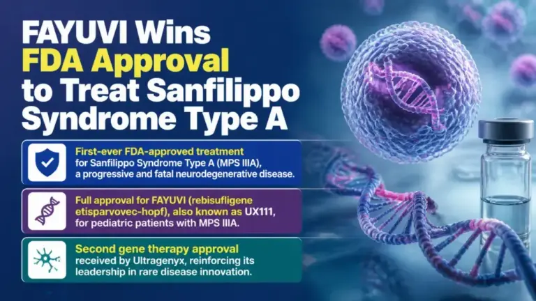 FAYUVI Wins FDA Approval to Treat Sanfilippo Syndrome Type A