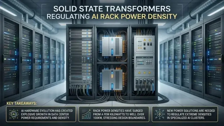 Solid State Transformers Regulating AI Rack Power Density