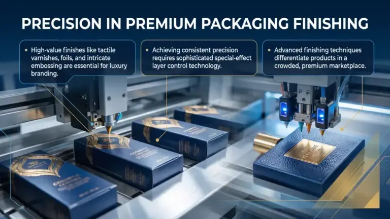 Special-Effect Layer Control Improving Packaging Finishing Precision
