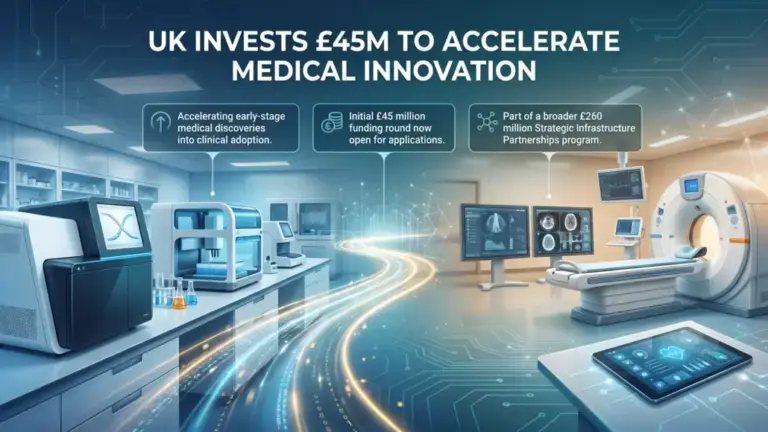 UK Launches £45M Research Partnership Funding and Unveils First Workplace Health System Plan