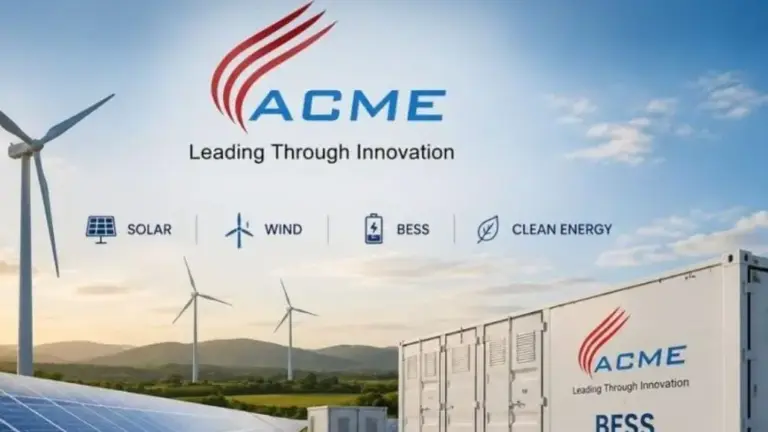 ACME Forms UAE Subsidiary for Renewable Energy Supply Chain