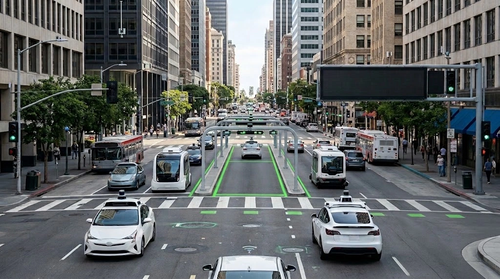 Level 4 AVs Transforming High Density Urban Mobility