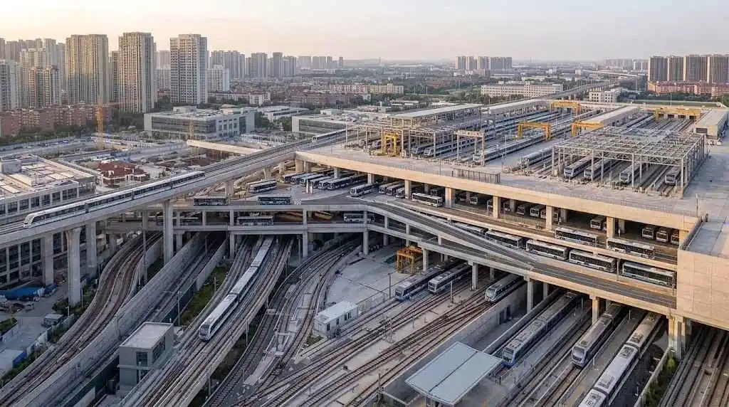 Integrated Multi Level Depots Optimizing City Land Use 1