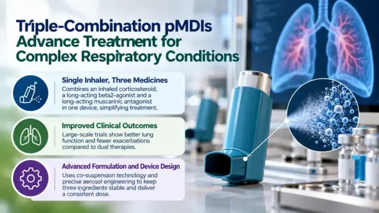 Triple-Combination pMDIs Expanding Complex Inhalation Drug Delivery